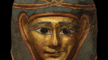 Tina_Gilded mask_cartonnage