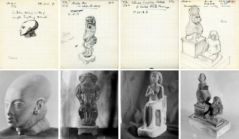 Amarna object cards and negatives.jpg