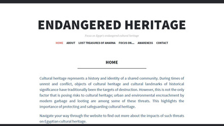 Endangered Heritage