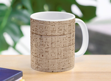 Hieroglyphs mug_Redbubble