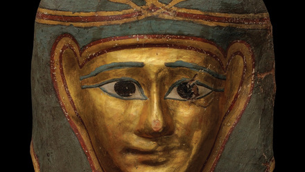 Tina_Gilded mask_cartonnage
