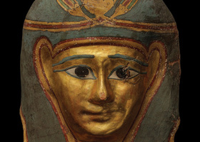 Tina_Gilded mask_cartonnage