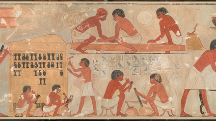 Life at Work on the Nile_Tomb of Rekhmire_carpenters