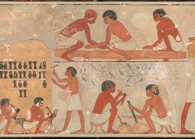 Life at Work on the Nile_Tomb of Rekhmire_carpenters