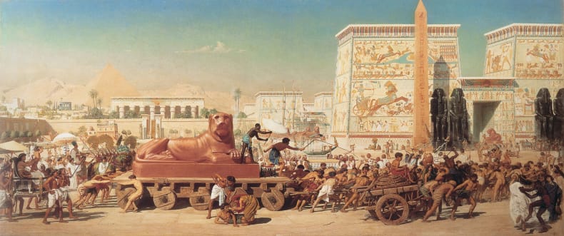 Israel in Egypt by Edward Poynter, 1867