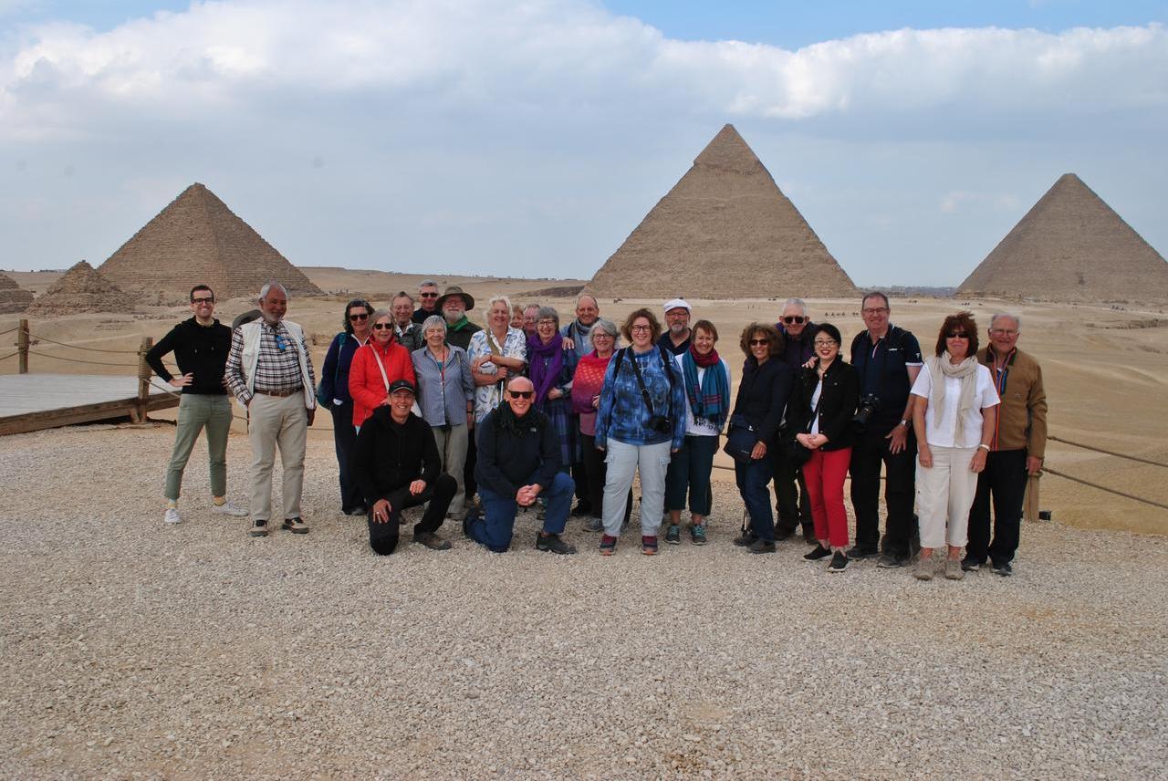 2024 EES Tour_Members_Giza panorama