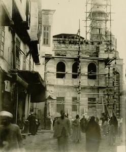 26 06 27_‘Preserving’ Egyptian Heritage_Bakhoum_Minaret of the mosque of Qijmās al-Isḥāqī during