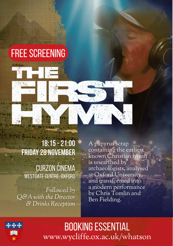 The First Hymn screening_leaflet